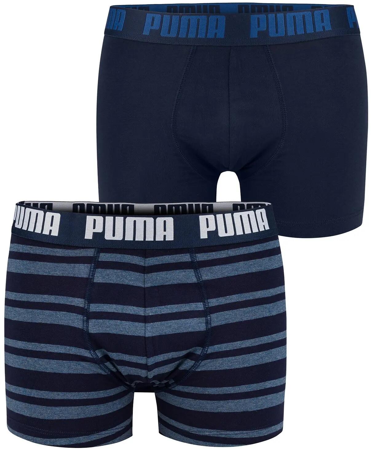 Męskie bokserki majtki bawełniane 2PAK 2 PARY PUMA BASIC BOXER 2P 2/9