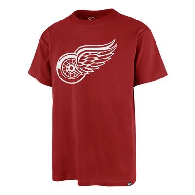 '47 imprint senior echo tee, m, detroit rood t-shirt met lange mouwen