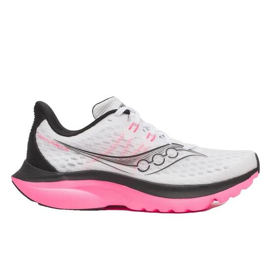 Chaussures - Running - Femme - Légères, Réactives - Kinvara 16 - Blanc/ Noir