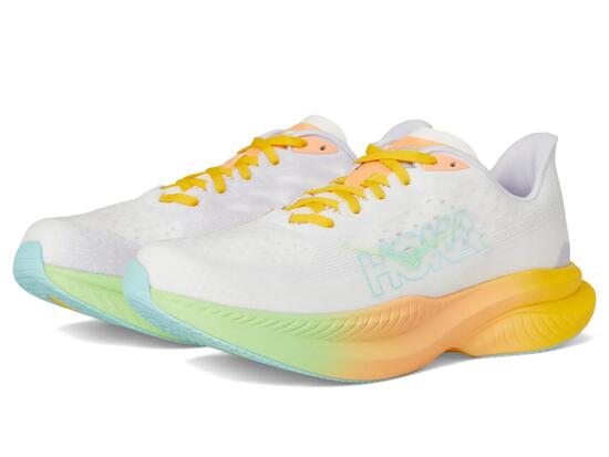 Zapatillas - Running - Hombre - Mach 6 - Blanco/Naranja