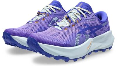 Schoenen - trail - dames - gel-trabuco 14 - gel-demping, grip - roze/lichtgroen