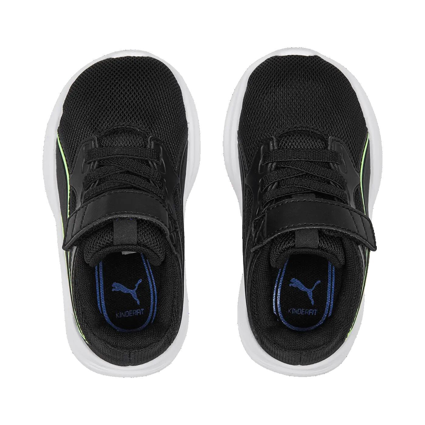 Buty dziecięce PUMA TRANSPORT AC+ INF PUMA BLACK-FIZZY LIME 19 5/5