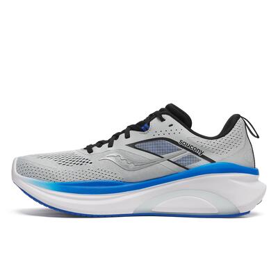 Schoenen - hardlopen - heren - omni 22 - comfort en steun - grijs/zwart/blauw