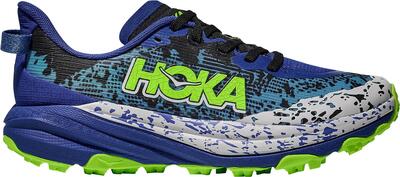 Schoenen - trail - kids - speedgoat 6 - gedempte demping, goede grip - groen/wit