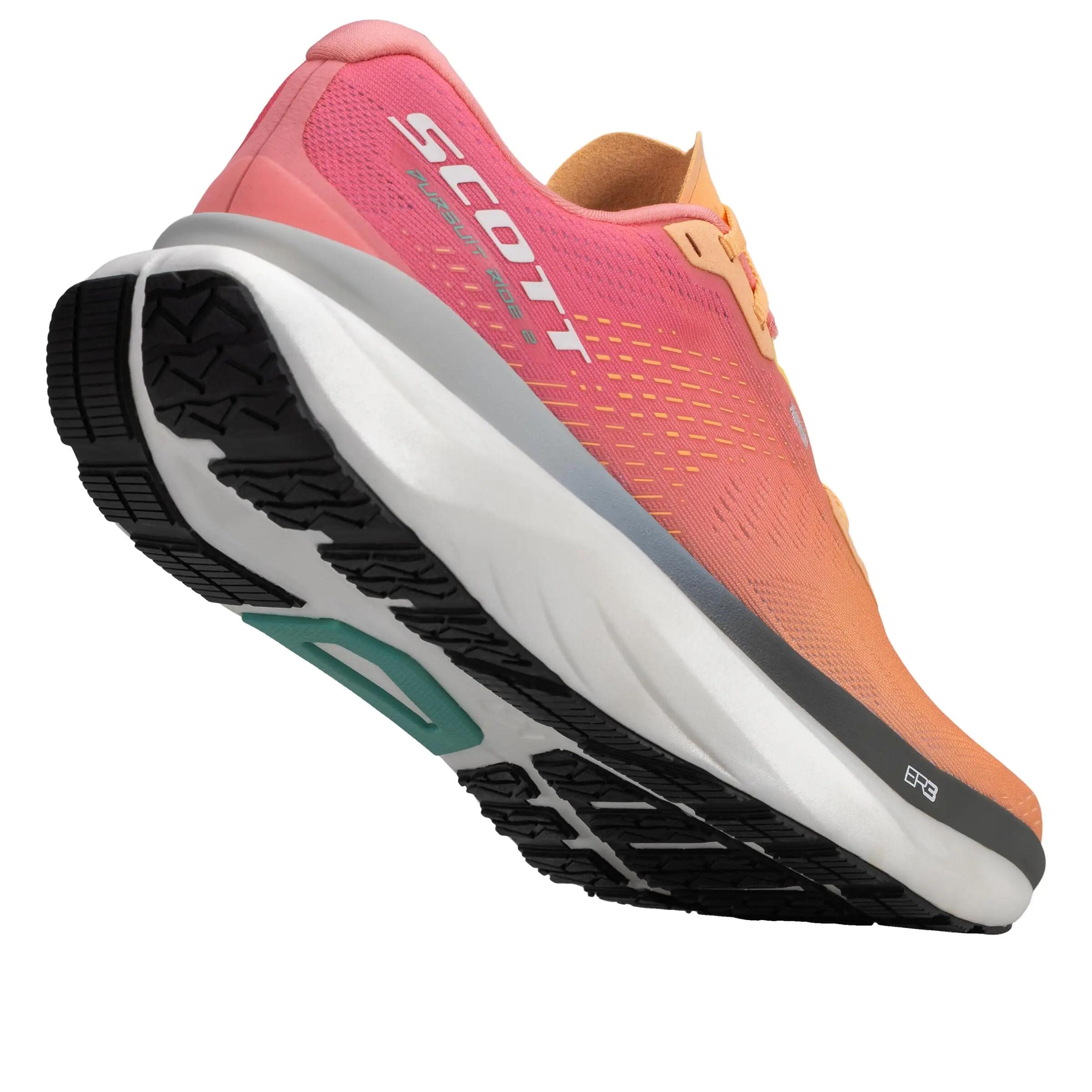 Chaussures - Running - Femme - Pursuit Ride 2 W - Bleu/Jaune 4/4