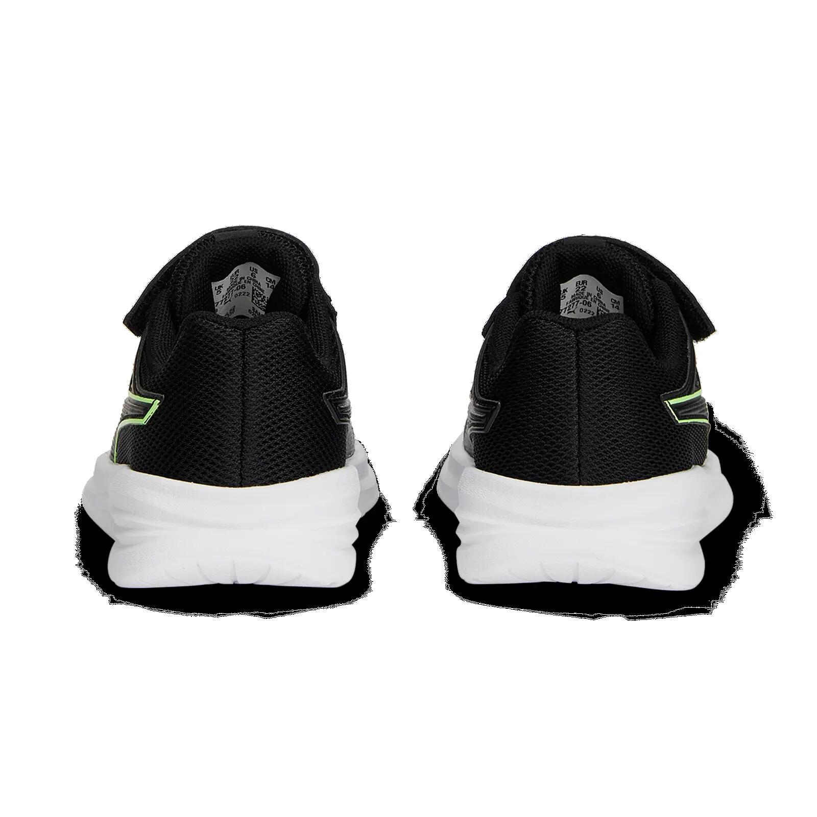 Buty dziecięce PUMA TRANSPORT AC+ INF PUMA BLACK-FIZZY LIME 21 3/5