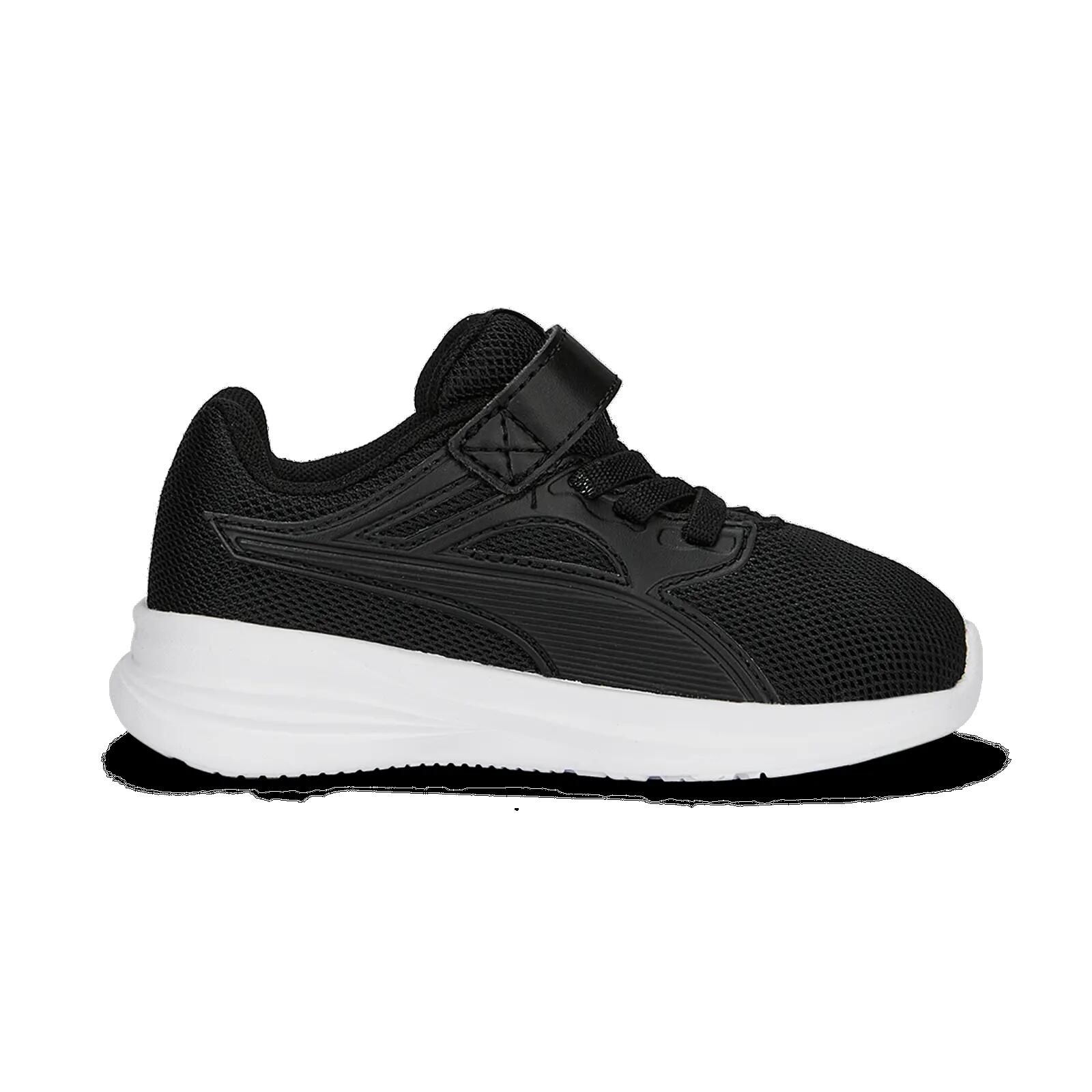 Buty dziecięce PUMA TRANSPORT AC+ INF PUMA BLACK-FIZZY LIME 19 2/5