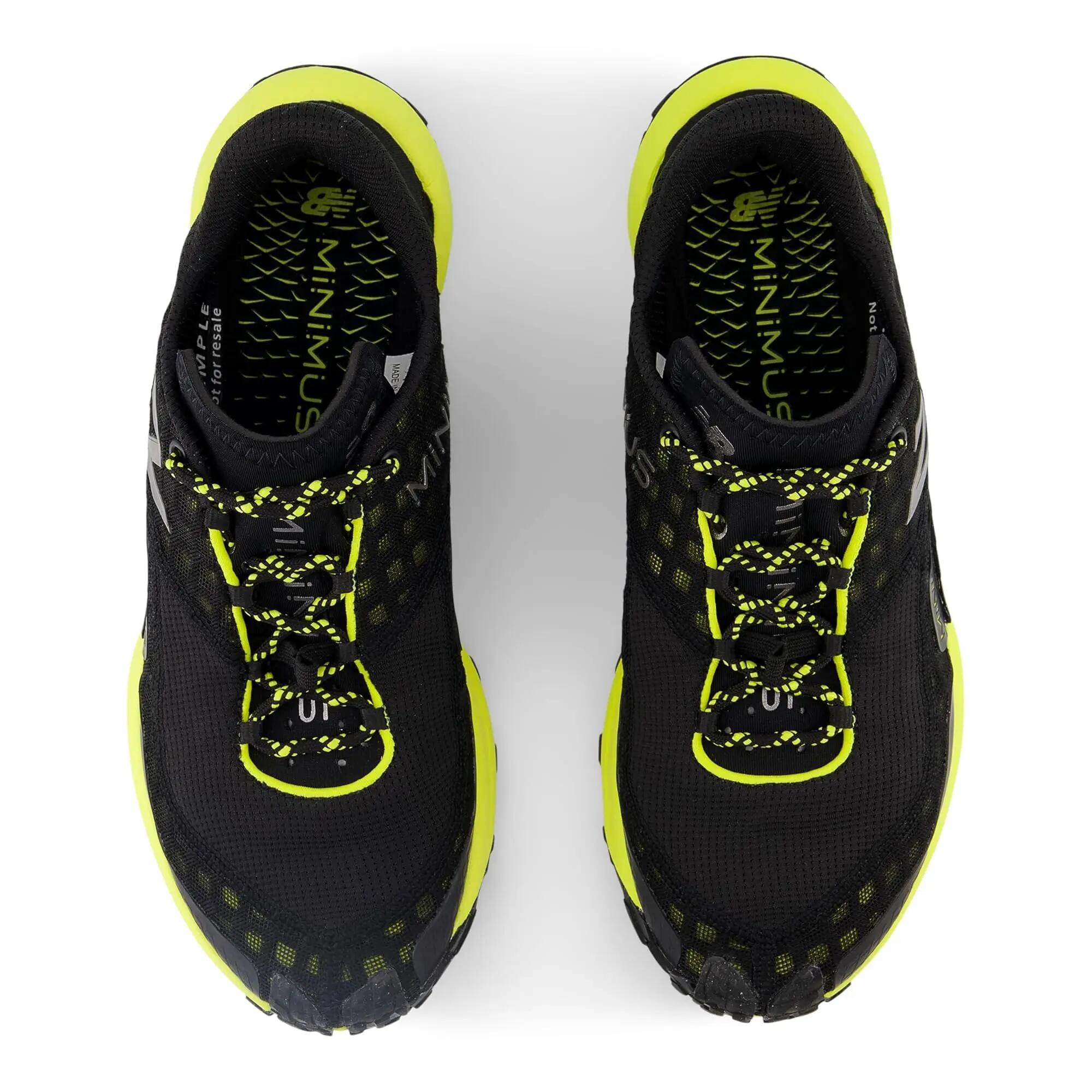Chaussures - Trail - Homme - Légères, adhérence - Minimus - Noir/vert clair 4/4