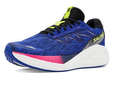 Schoenen - hardlopen - heren - aero glide 4 - lichtgewicht, gedempt - wit/zwart
