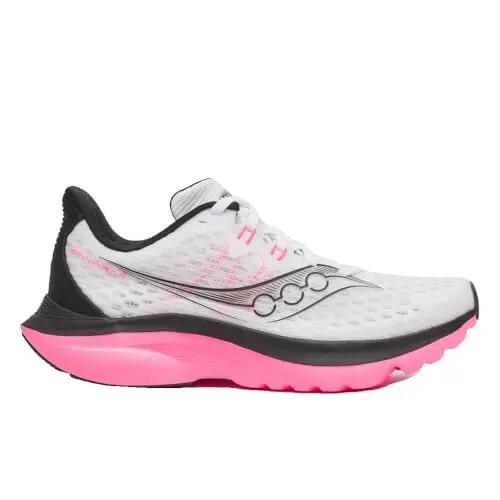 Damen - running - schuhe - leicht, PWRRUN dämpfung, Kinvara 16 - schwarz/rosa 2/3