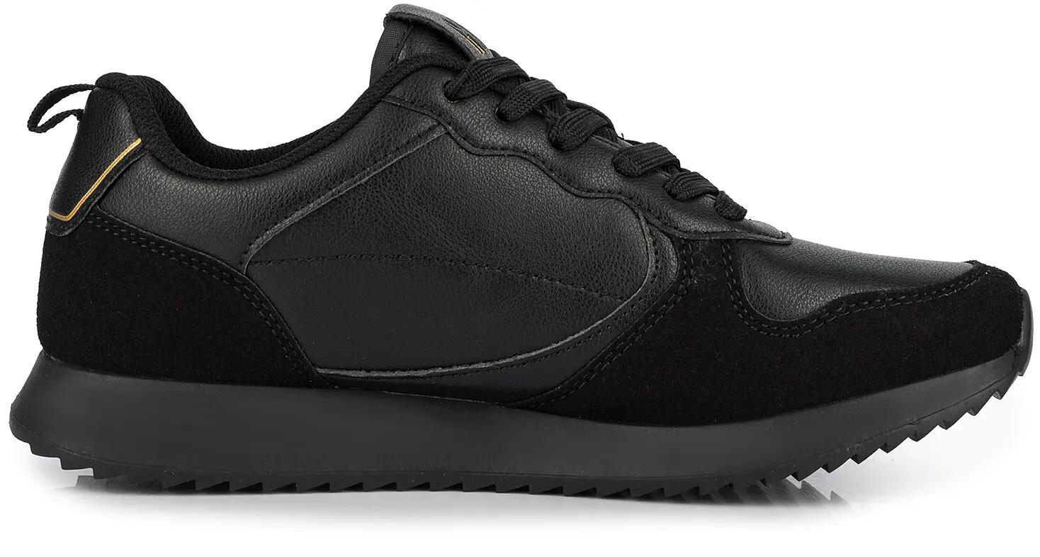 Damskie buty sneakersy sportowe ekoskóra czarne GAP NASHVILLE BASIC 4/9