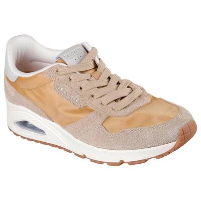 Schoenen - dames - uno vintage dayz - retro - curry/koperbruin