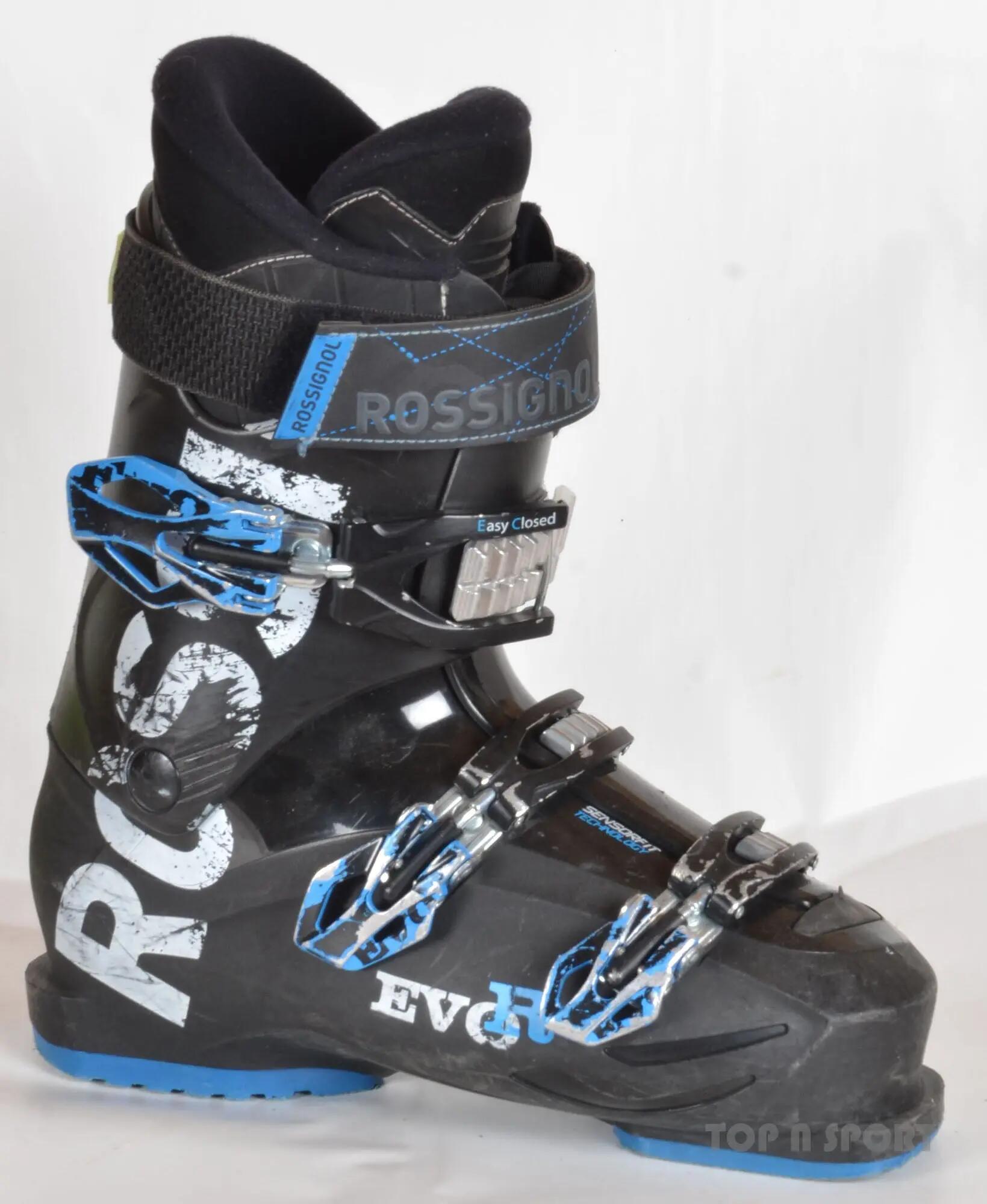 RECONDITIONNE - Chaussures de ski Rossignol EVO R Black - chaussures d - BON 1/1