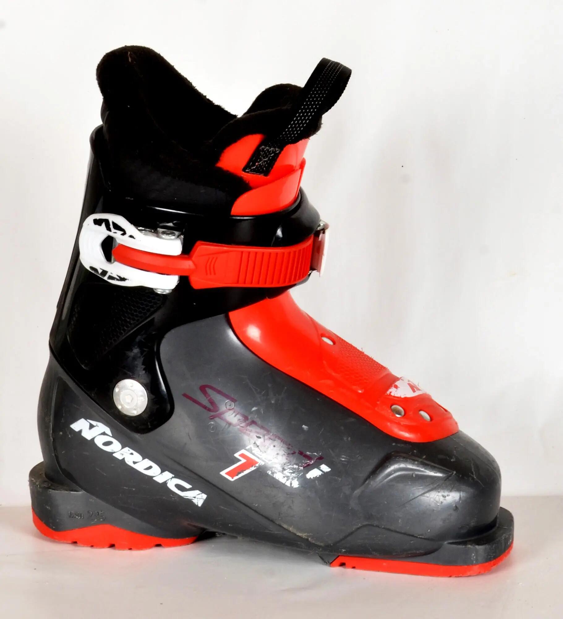 RECONDITIONNE - Chaussures de ski Junior Nordica SPEEDMACHINE J1 black - BON 1/1
