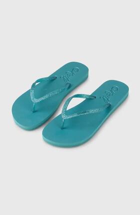 Sandales - Sportswear - Femme - Pailletées - Profile - Vert
