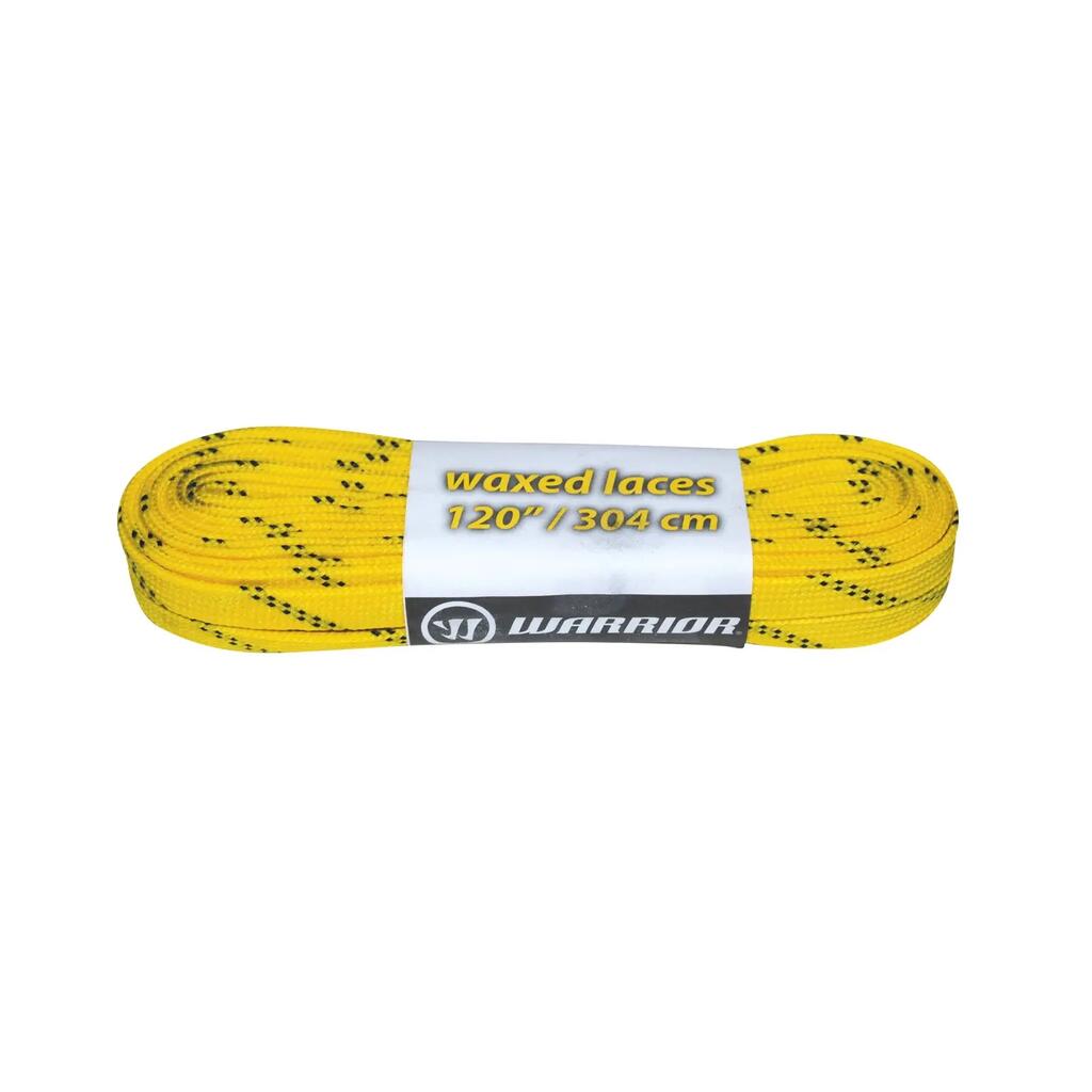 WARRIOR Wax 120? YLW Yellow Hockey Laces