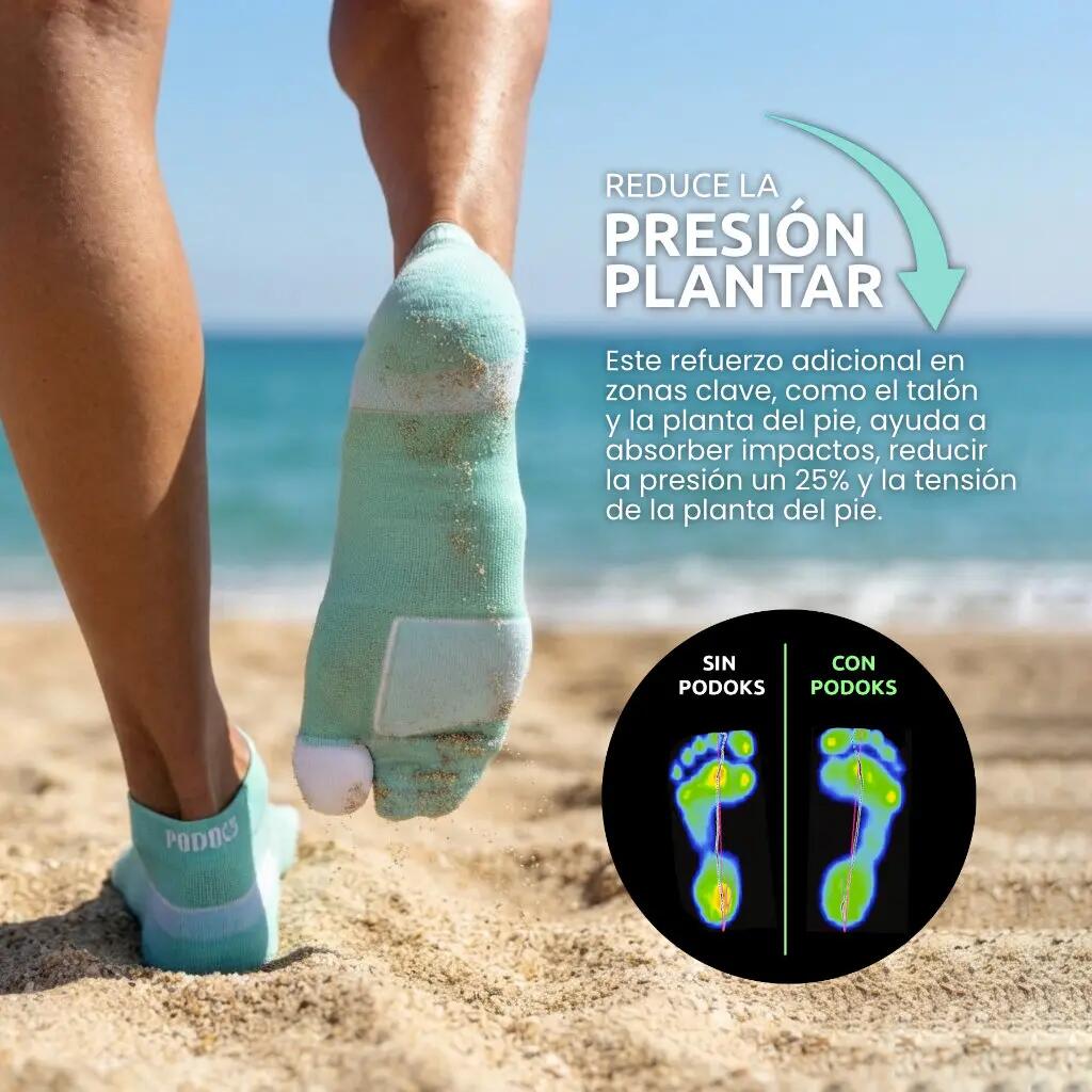 Calcetines Biomecánicos Running Tobillero Aqua 6/10