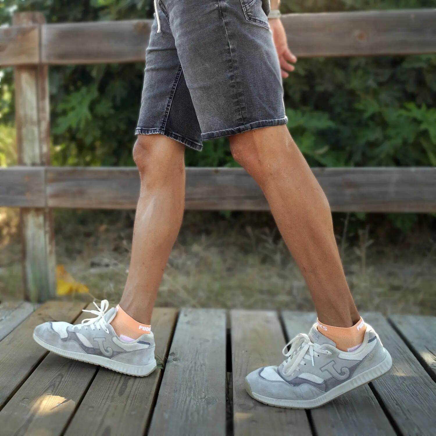 Calcetines Biomecánicos Running Tobillero Coral 9/9