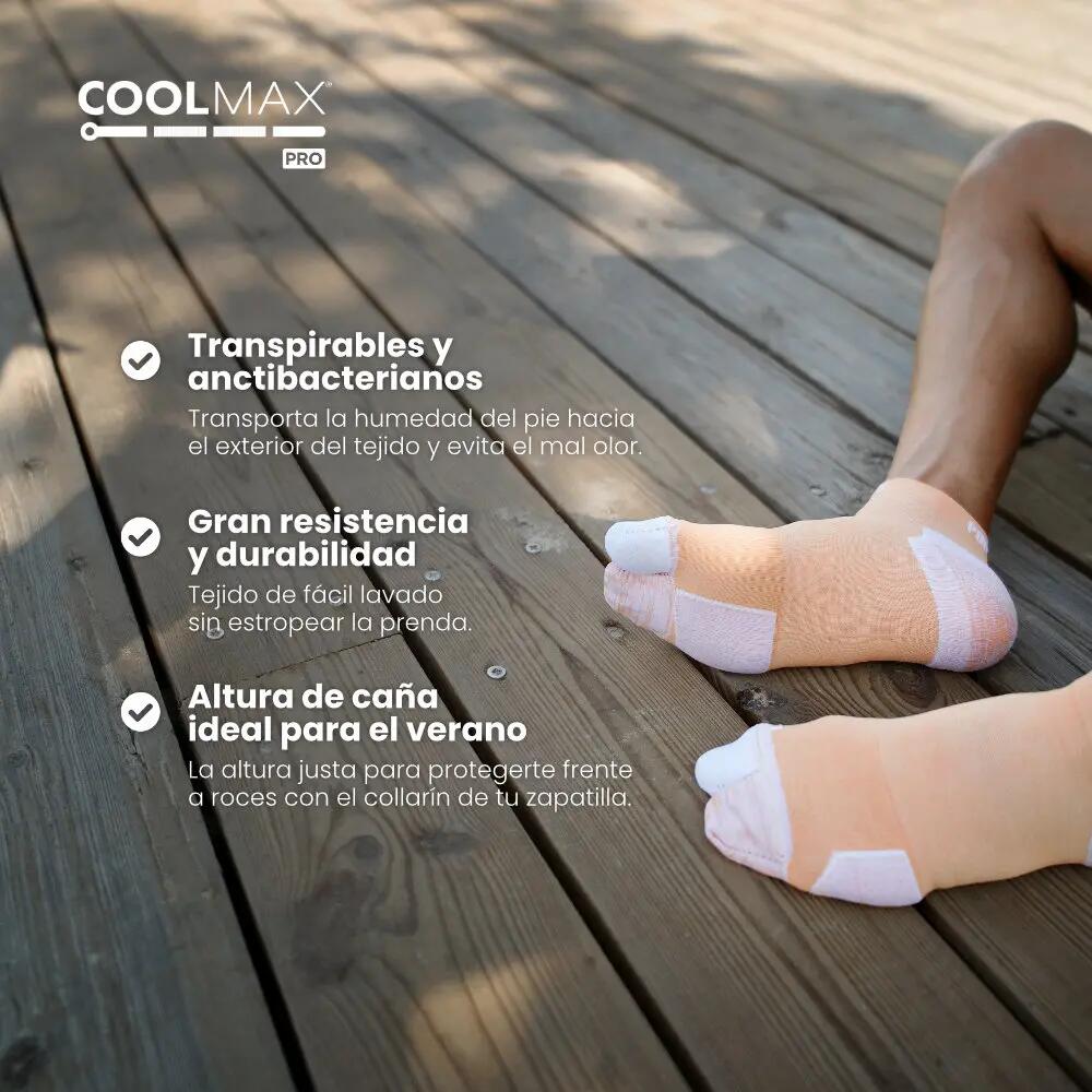 Calcetines Biomecánicos Running Tobillero Coral 5/9