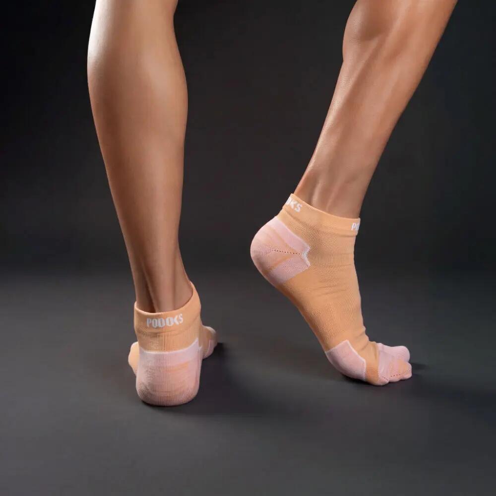 Calcetines Biomecánicos Running Tobillero Coral 3/9