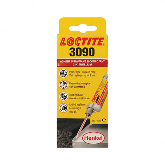 Colle Loctite 2 composants 3090 - 10/1gr | colle instantanée
