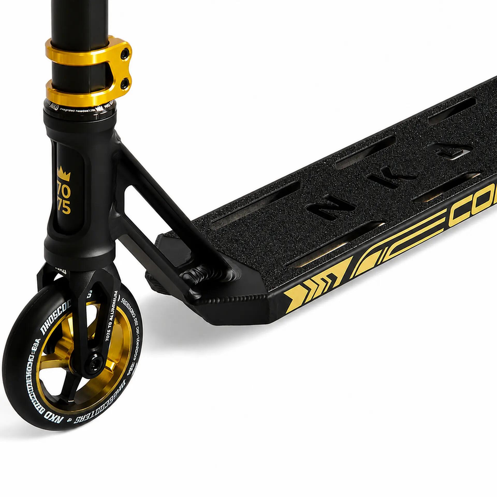 Stunt-Scooter Code 7075, gold 3/4