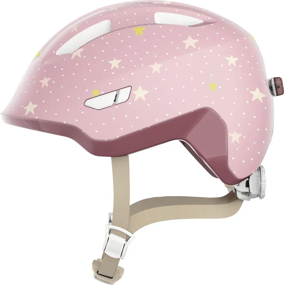 Velohelm SMILEY 3.0 FL.ACE LED pure rosestars S 2/6