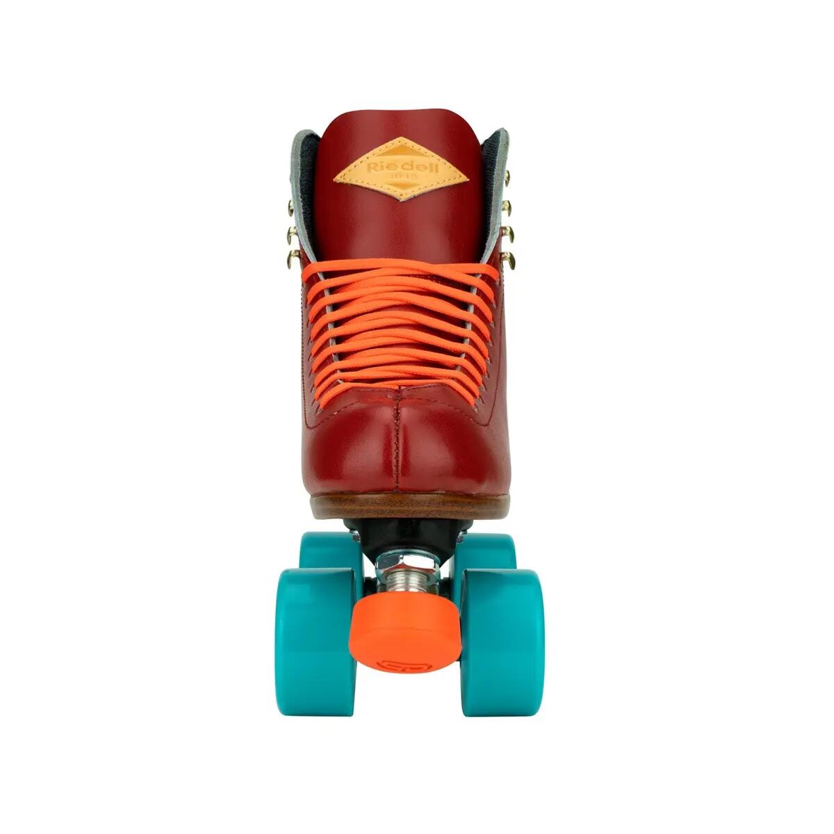 RIEDELL SKATES Roller Quad Crew Crimson Rouge 4/6