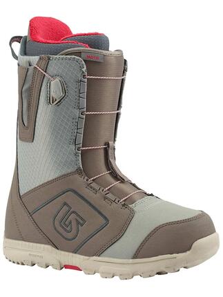 Chaussures - Snowboard - Unisexe - Laçage rapide - Noir/Rouge