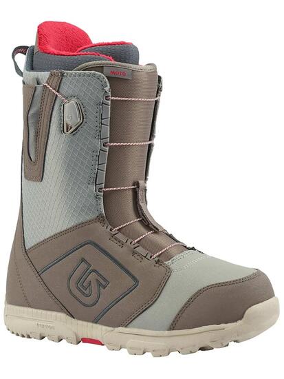 Chaussures - Snowboard - Unisexe - Laçage rapide - Noir/Rouge