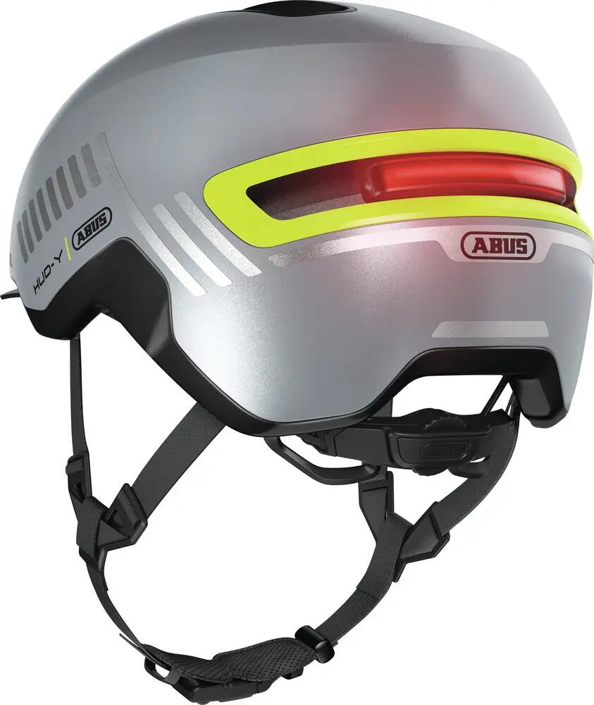 Bicycle helmet HUD-Y signal silver M 3/6