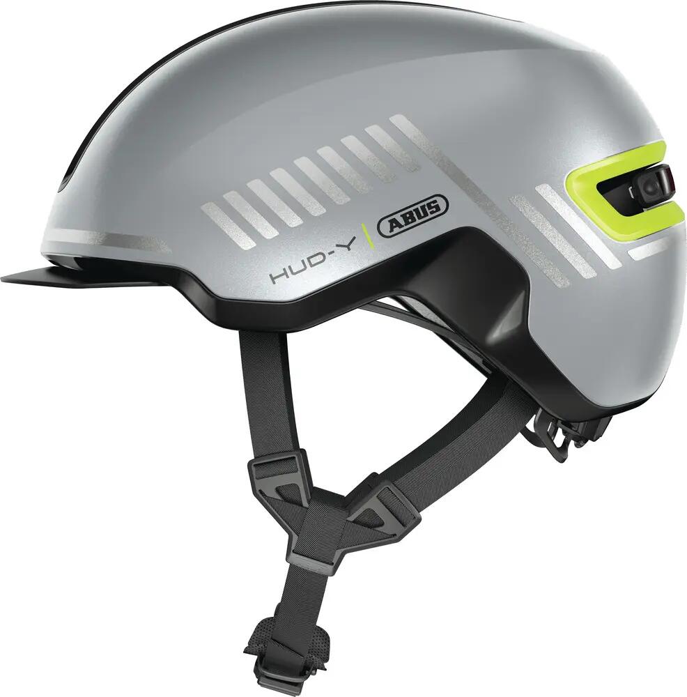 Bicycle helmet HUD-Y signal silver M 2/6