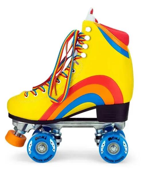 MOXI Roller Quad Rainbow Rider Jaune 2/5