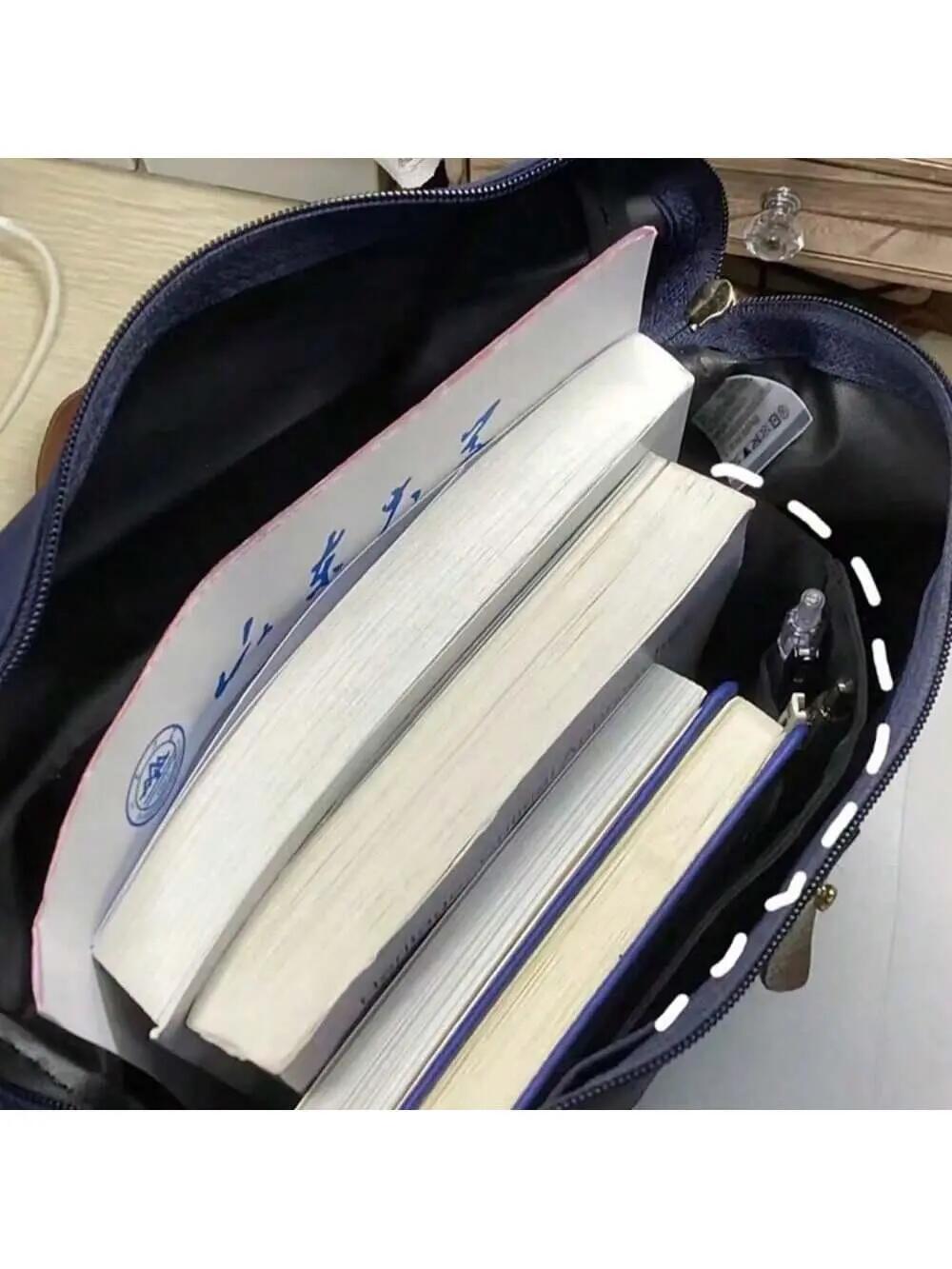 Sac à dos pour femme, sac d'école, sac de voyage, sac à dos étudiant 3/3