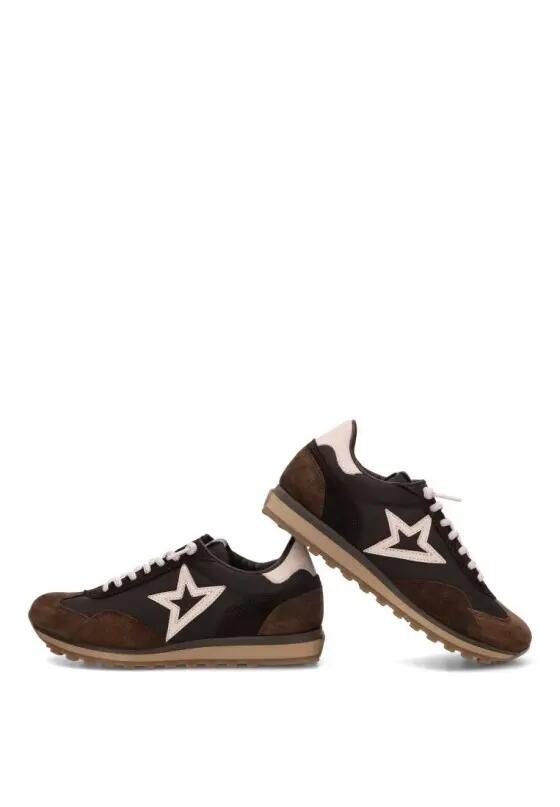 Deportivas Casual Mujer Suela Plana - Modelo C-1259 Marron 5/6