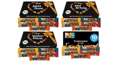 BE-KIND Geschenke-Boxen 10x40g verschiedene Sorten