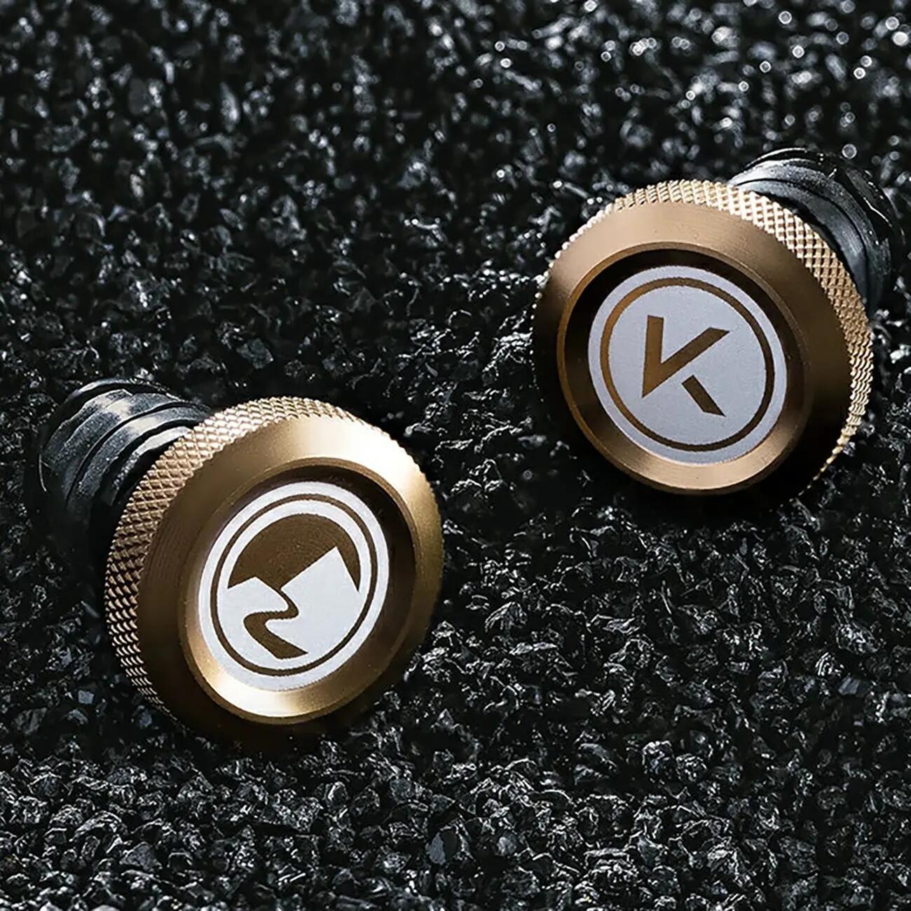 Rockbros VK-KB10 ROAD TO SKY Lenkerendstopfen aus Aluminium - Braun 3/7