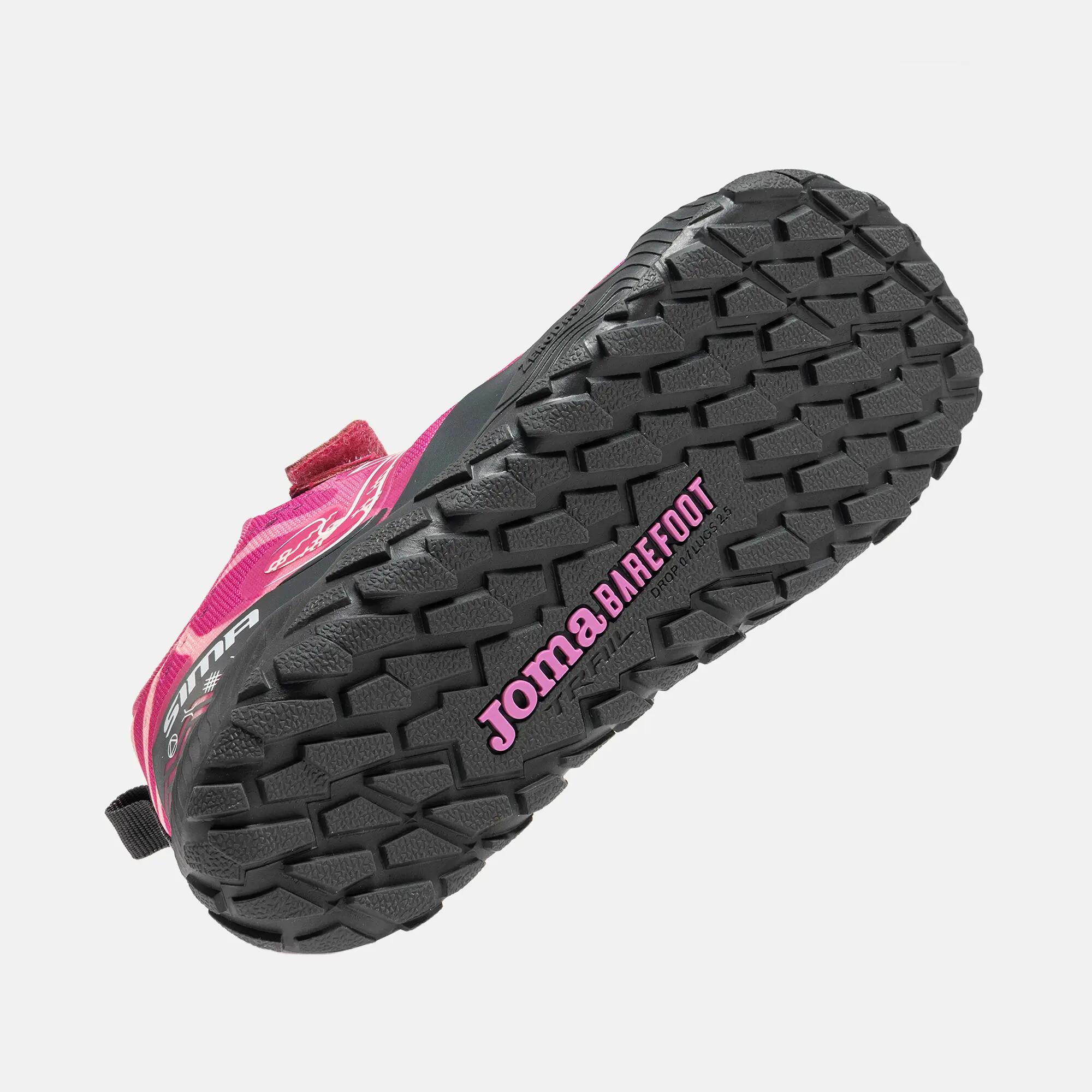 Zapatillas Trail Niños Joma Sima Junior Barefoot 26 Rosa 5/5