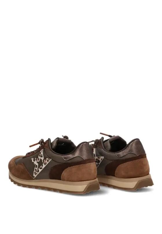Deportivas Casual Mujer Suela Plana - Modelo C-1259 Taupe 4/6