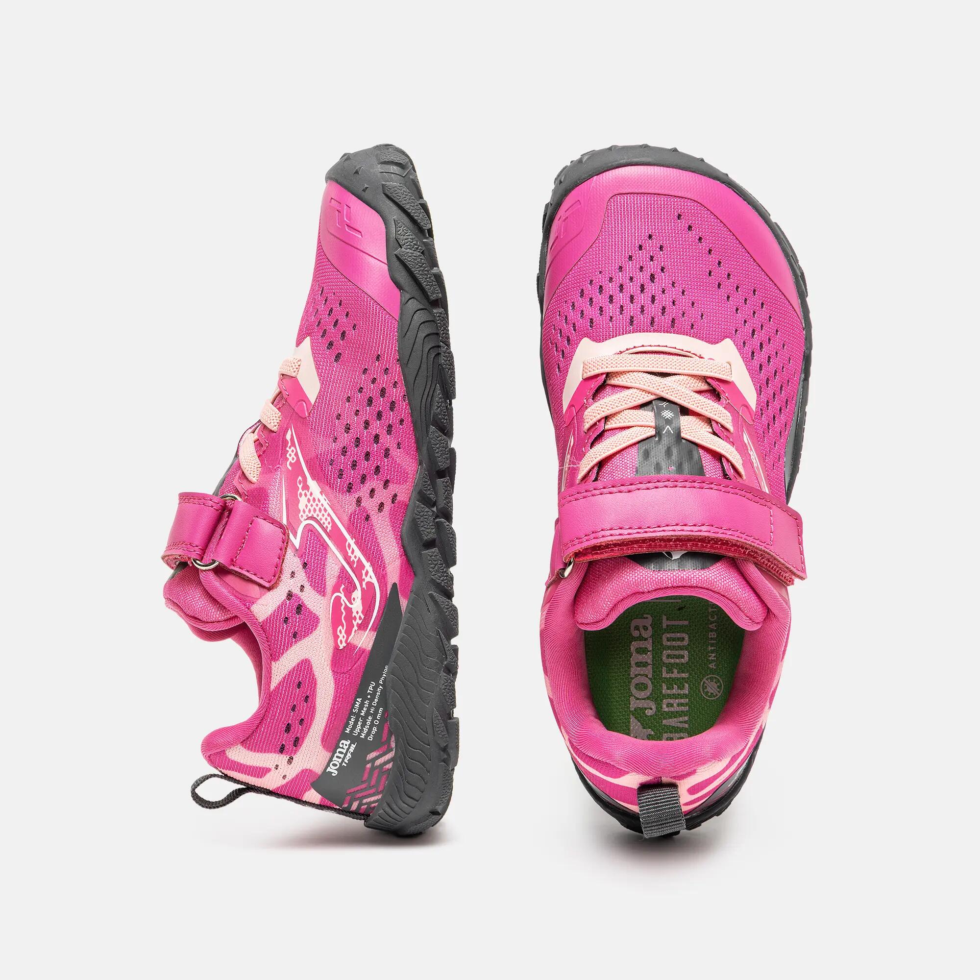 Zapatillas Trail Niños Joma Sima Junior Barefoot 26 Rosa 4/5