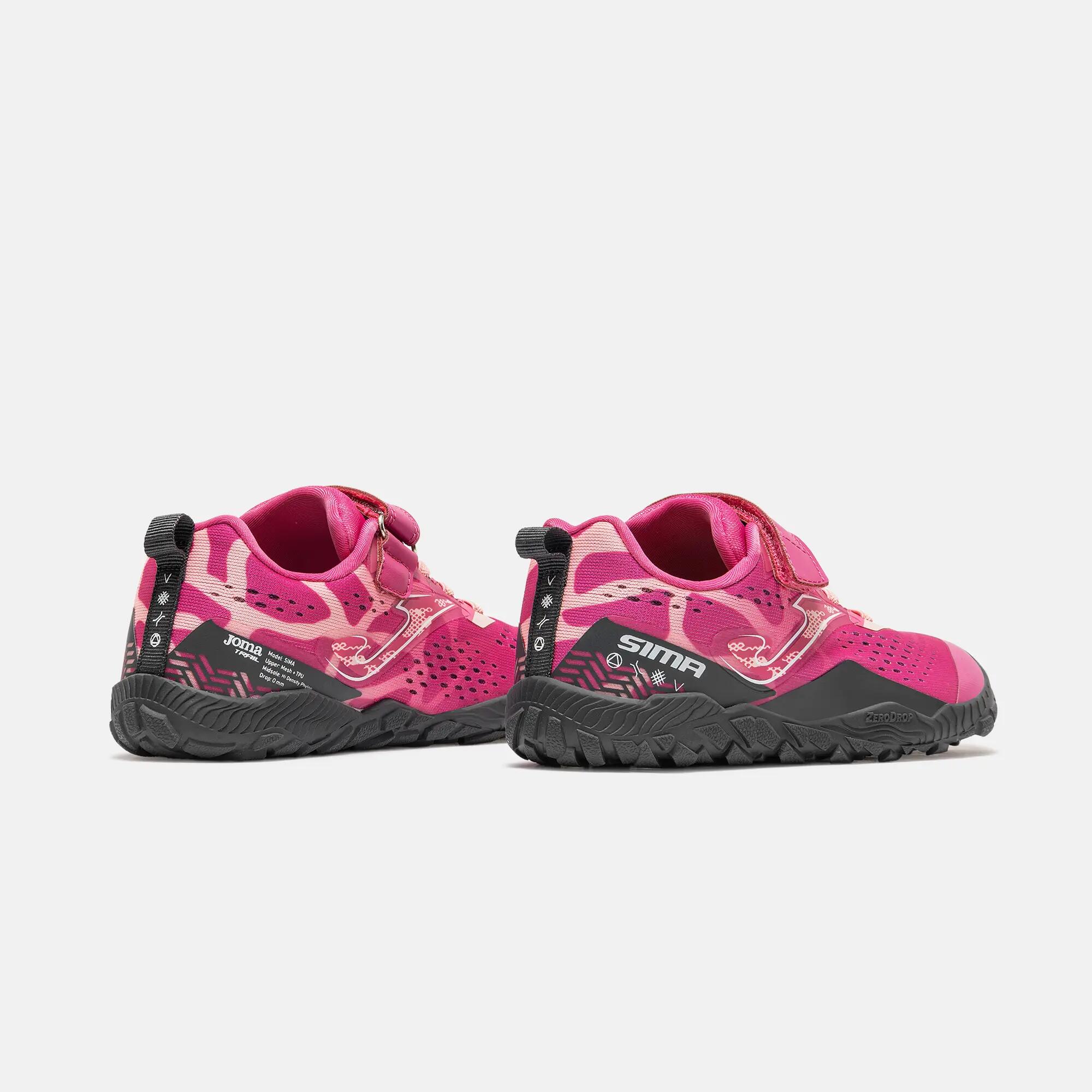 Zapatillas Trail Niños Joma Sima Junior Barefoot 26 Rosa 3/5
