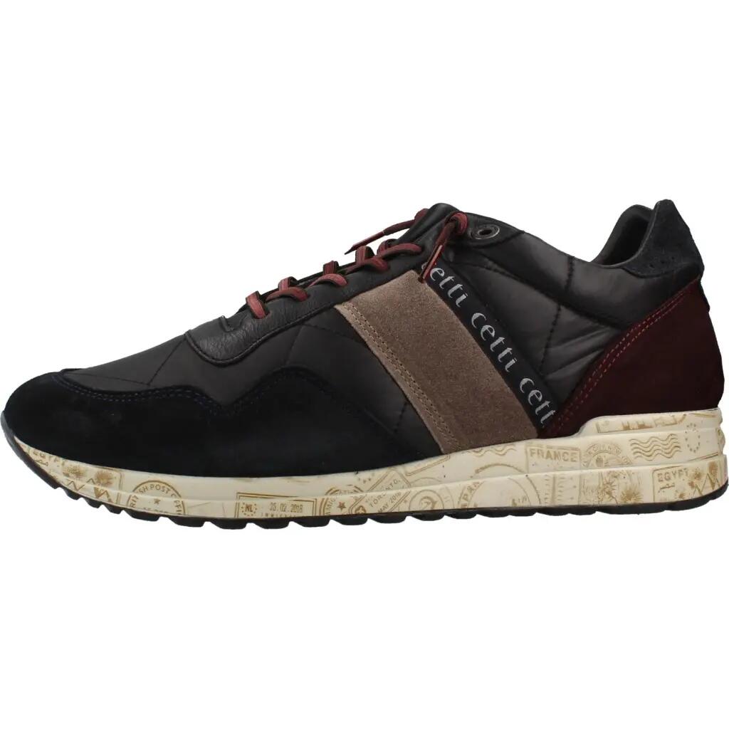 Deportivas Casual Hombre Suela Plana - Modelo C-1370 Negro 2/6