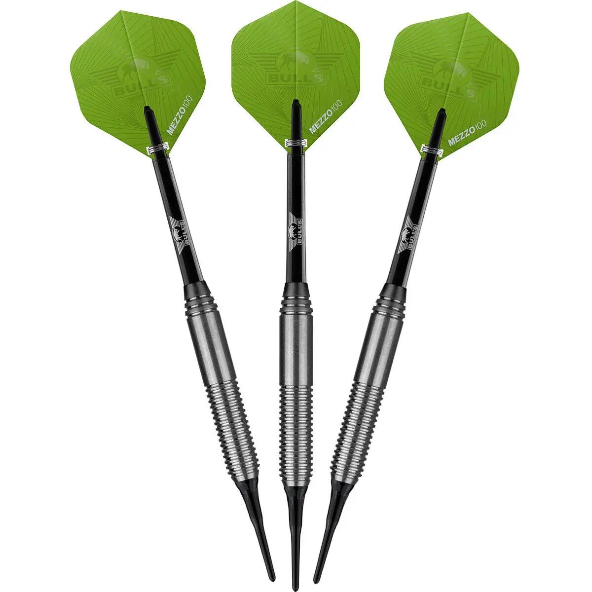 Charge Green Roestvrijstaal Softtip Dartpijlen 3/5