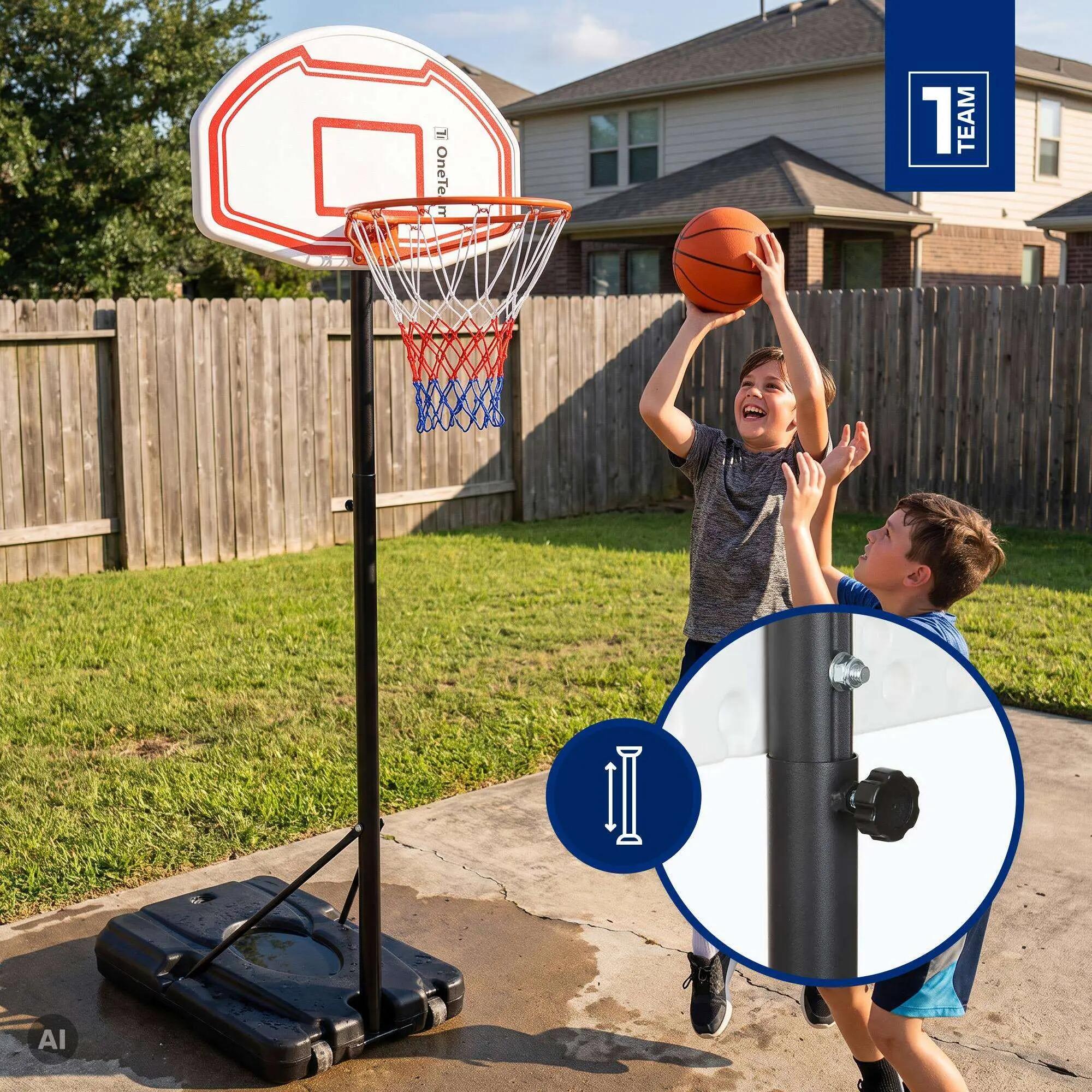 Canestro da basket per bambini OneTeam K01 con palla 4/7