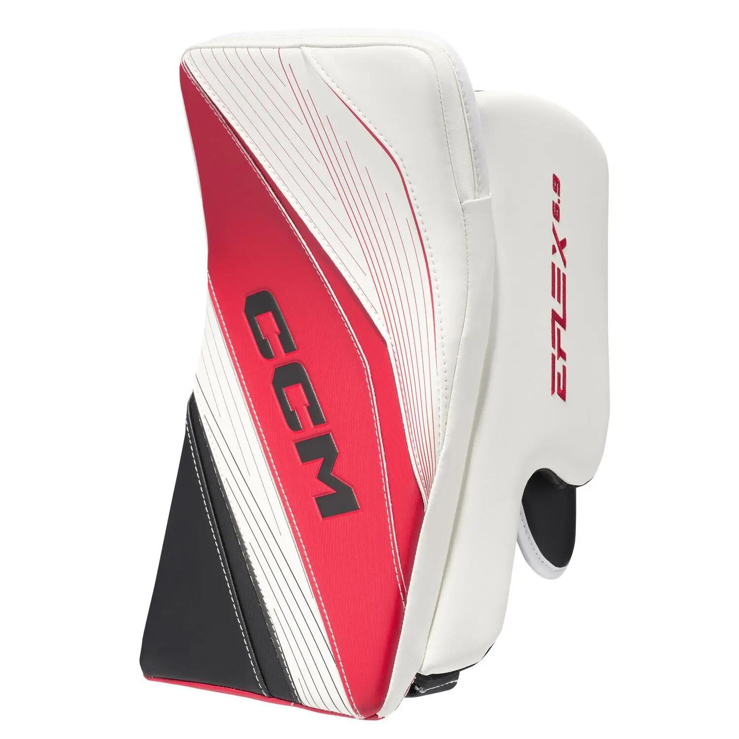CCM GBE6.9CC Senior CCM EFX 6 Torwart-Blocker Boston 9/15