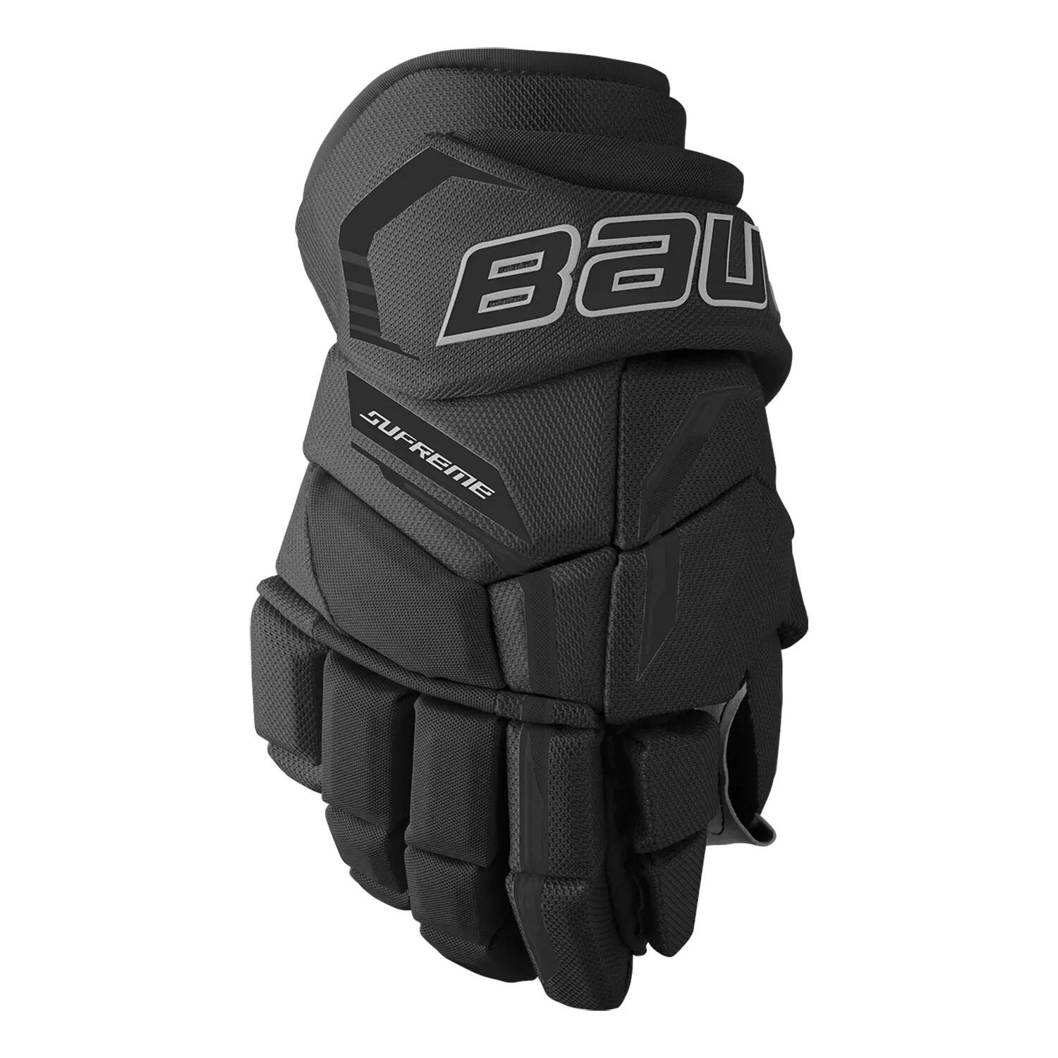 BAUER Supreme Fuse Senior Negru adult mănuși de hochei