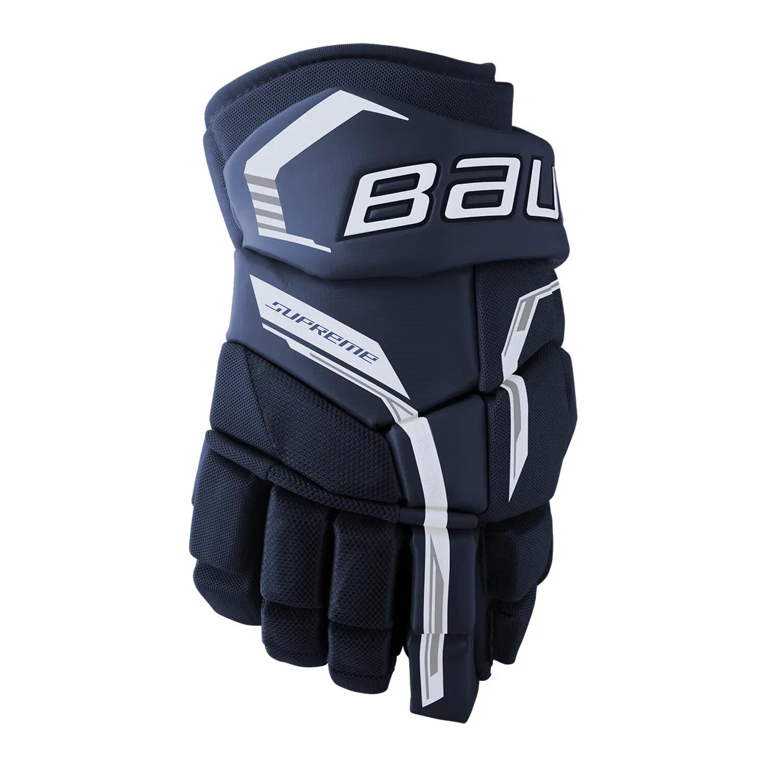 Mănuși de hochei BAUER Supreme F40 Senior bleumarin adult