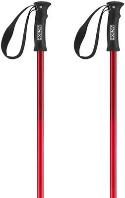 Bastoncini da sci - Sci alpino - Adulto - Alluminio 110 cm - Rosso