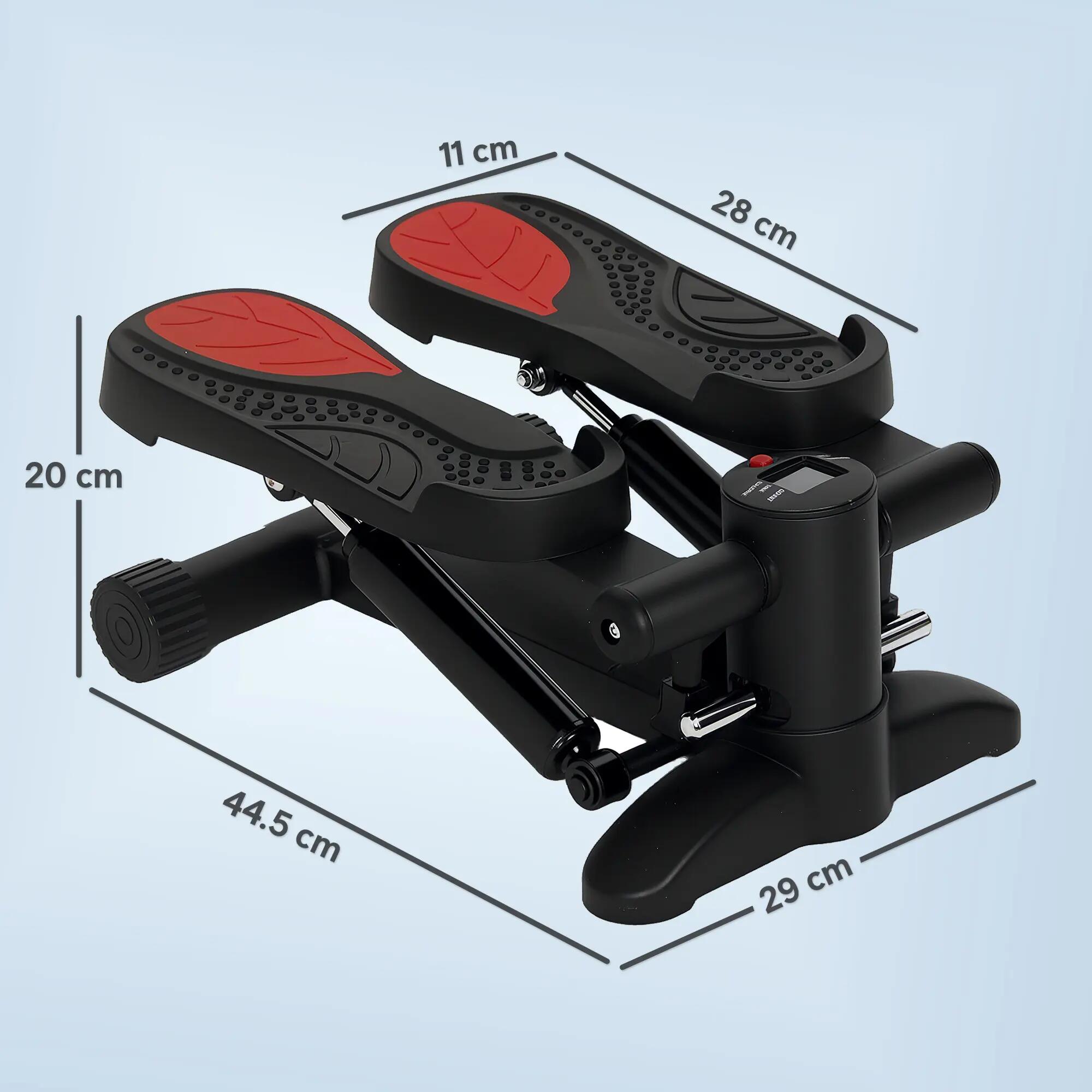 Mini stepper, appareil de fitness compact avec écran LCD et pédales antidérapant 5/9