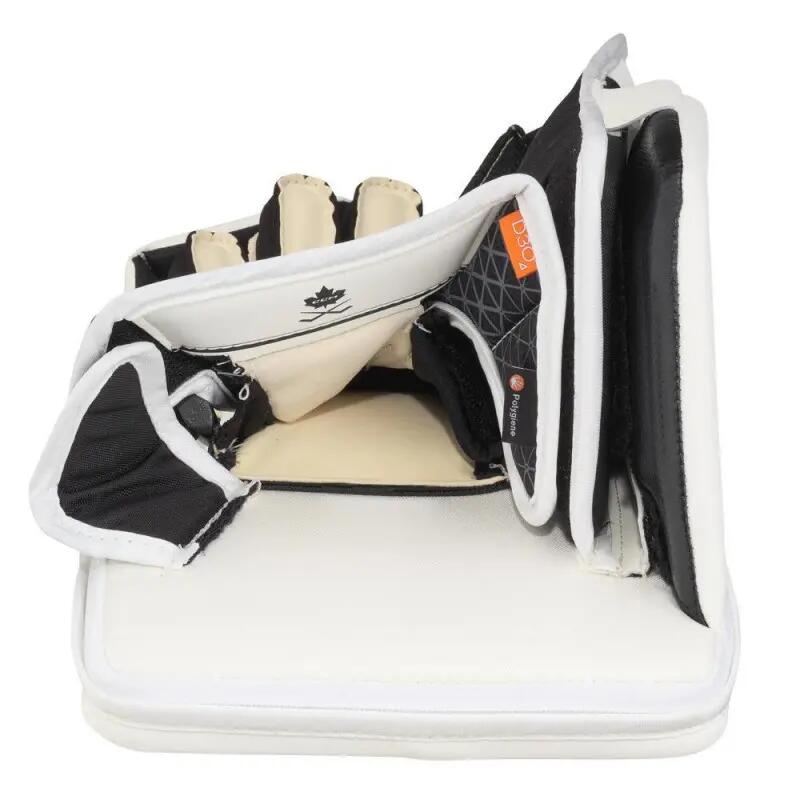 CCM EFlex 6 Senior Torwart-Blocker, Senior, Weiß, Full Erwachsene Handschuhe 4/4